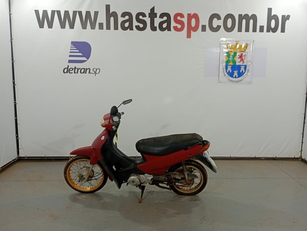 HONDA C100 BIZ ES 2005 2005 VERMELHA — foto do lote