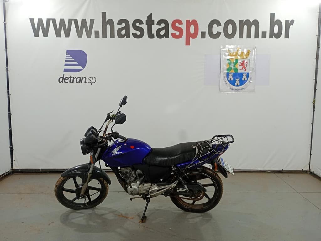 HONDA CG 150 TITAN KS 2007 2008 AZUL — foto do lote