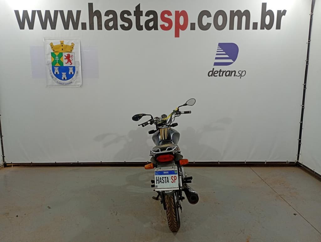 HONDA CG 125 FAN KS 2009 2010 PRETA — foto do lote