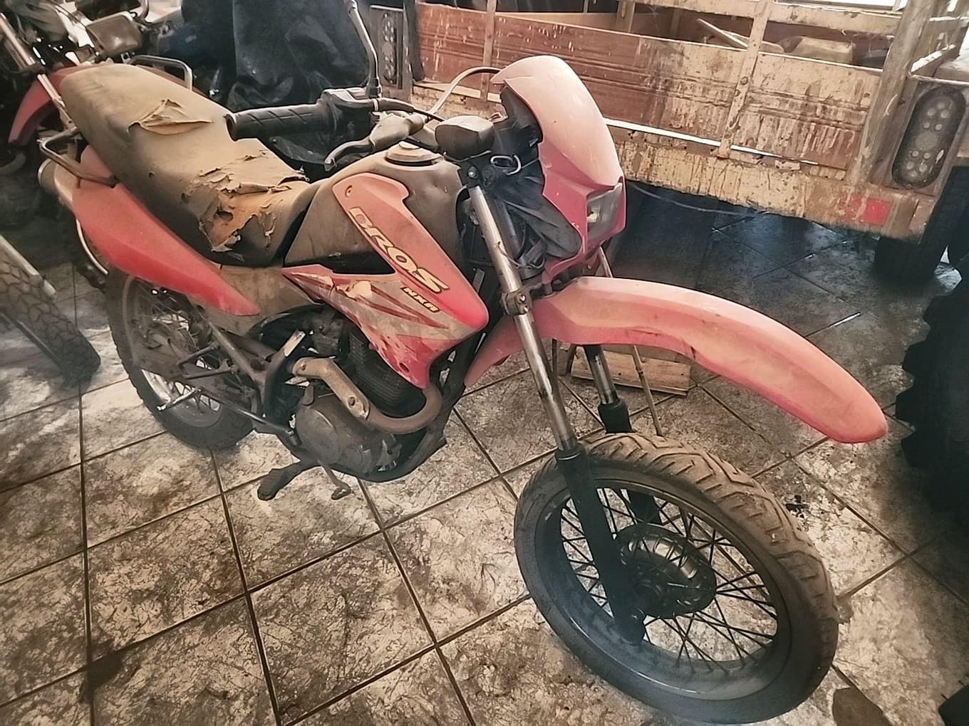 HONDA NXR 150 BROS KS ANO: 2008/2008 PLACA FINAL 2 (PR) — foto do lote